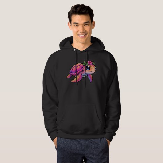 Zeeschildpad Volwassenen Pullover (Voorkant volledig)