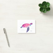 Zeeschildpad waterverf oceaan Hawaiaans tropisch Post-it® Notes (Kantoor)