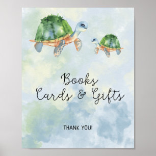 Zeeschildpadden - Boeken kaarten en cadeaus Poster