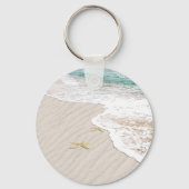 Zeeschildpadden en keelharten sleutelhanger (Achterkant)