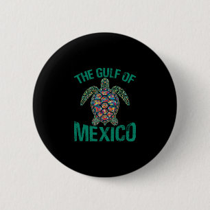 Zeeschildpadden in de Golf van Mexico Ronde Button 5,7 Cm