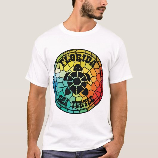 Zeeschildpadden in de staat Florida T-shirt (Voorkant)