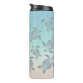 Zeeschildpadden | Kustmonogram Thermosbeker (Geroteerd rechts)