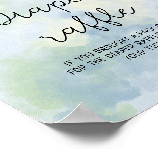 Zeeschildpadden - Luierraffleposter Poster (Hoek)