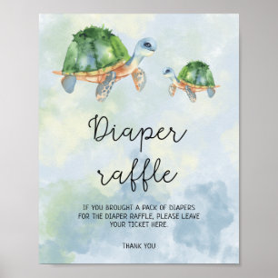 Zeeschildpadden - Luiers loterij poster