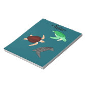 Zeeschildpadden Notitieblok (Linkerzijde)