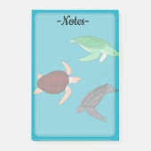 Zeeschildpadden Post-it® Notes (Voorkant)
