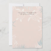 Zeeschildpadden STRAND Bruiloft Koraal Teal Turquo (Achterkant)