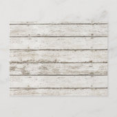 zeeschildpadden strand redden de datum aankondigingskaart (Achterkant)