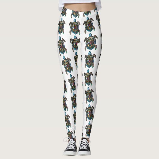 Zeeschildpadden Thunder_Cove Leggings (Voorkant)
