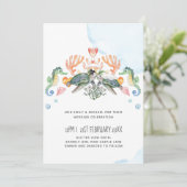 Zeeschildpadden Trouwen met Bruid en Bruidegom (Staand voorkant)