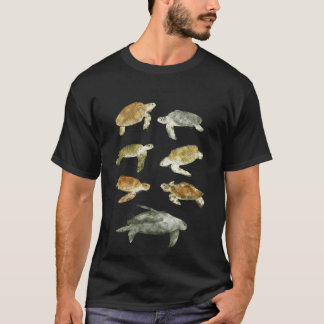 Zeeschildpaddenvrouw T-shirt