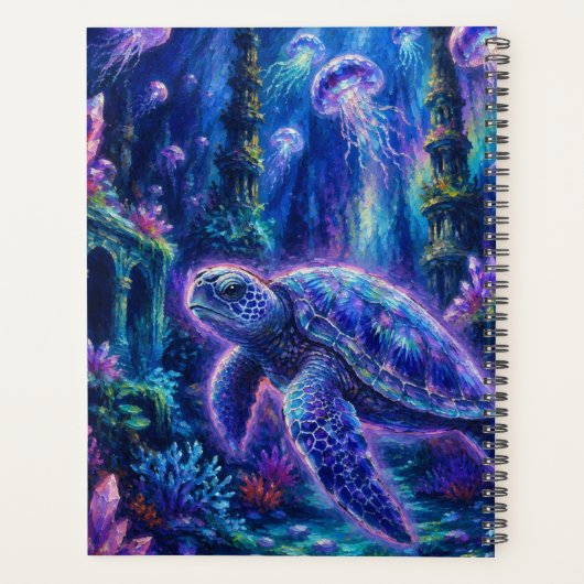 ZeeschildpadFantasy Planner (Achterkant)