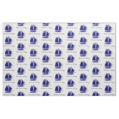  zeeschip op maat stof (Fat Quarter)