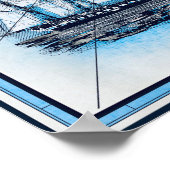  zeeschipkaart poster (Hoek)