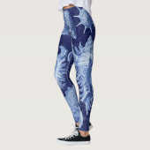 zeeschols blauw leggings (Links)