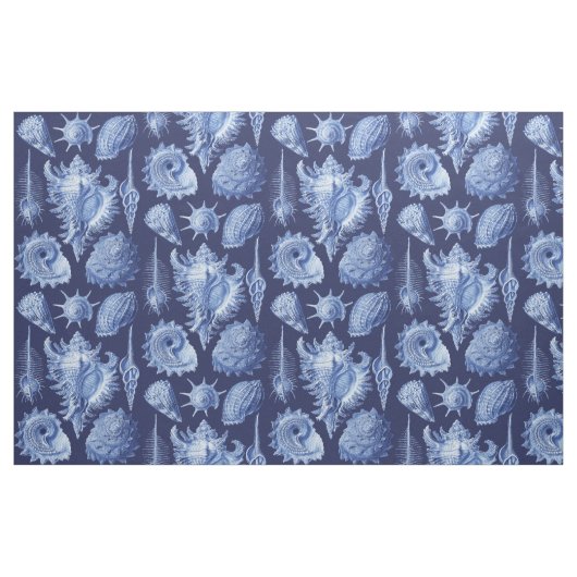 zeeschols blauw stof (Yard (91,4 cm))