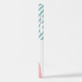 Zeeschuim Blush Roze Mideeuwse Cirkels Art Patroon iPhone Hoesje (Linkerkant)