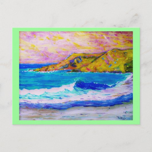 Zeeschuim Briefkaart (Voorkant)
