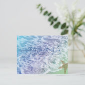 Zeeschuim Briefkaart (Staand voorkant)