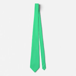 Zeeschuim Groen Kleur Stropdas