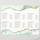 Zeeschuim groene agaat brochure (Achterkant)