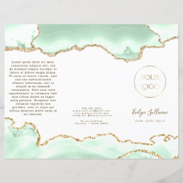 Zeeschuim groene agaat brochure