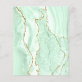 Zeeschuim groene agaat flyer (Achterkant)