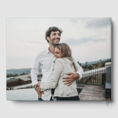 Zeeschuim Groene Snowberry+Eucalyptus Krans Bruilo Gastenboek (Achterkant)