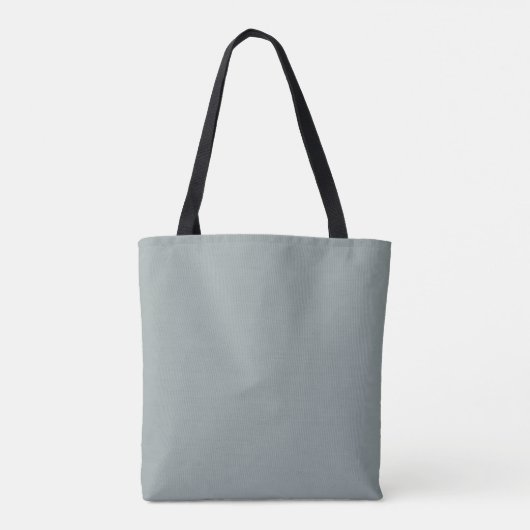 Zeeschuim Groene Snowberry + Eucalyptus Winter Bru Tote Bag (Achterkant)