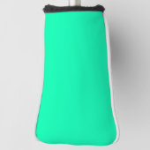 Zeeschuim Groene Stevige Kleur | Klassiek | Elegan Golfheadcover (Draai 90)