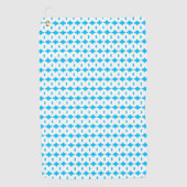 Zeeschuim Mozaïek Golfhanddoek (Voorkant)