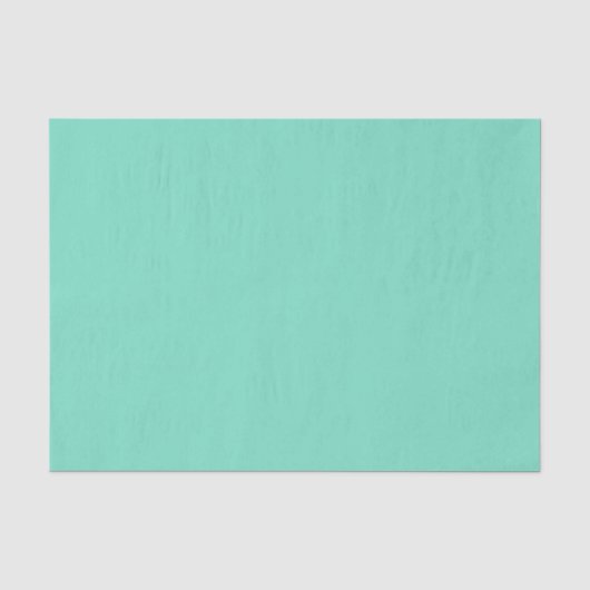 Zeeschuim Rijk Groen Aqua Effen Tissuepapier (Voorkant)