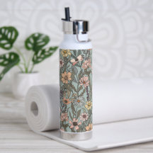 Zeeschuim Roze Geel Retro Wilde Bloem