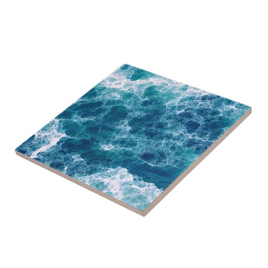 Zeeschuim  tegeltje (Zijkant)