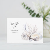 Zeeshellen en Floral-wittekruid met RSVP 5 (Staand voorkant)