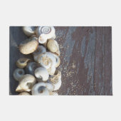 Zeeshellen en Houten blik Deurmat (Voorkant)