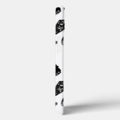 Zeeshellen - zwart-wit op witte achtergrond Case-Mate iPhone case (Achterkant / Rechts)