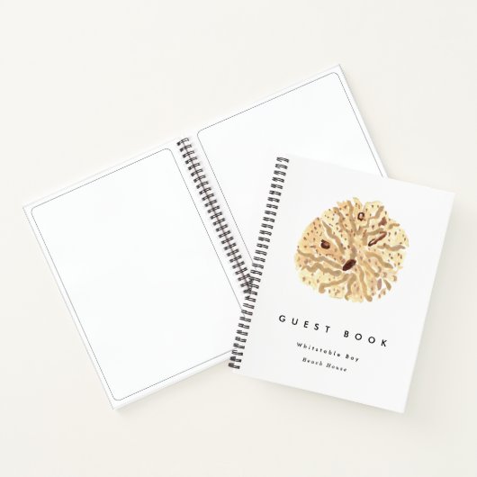 Zeeshells Beach House Vacking Rental Guest Book Notitieboek (Binnen)