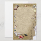 Zeeshells Briefpapier (Voorkant / Achterkant)