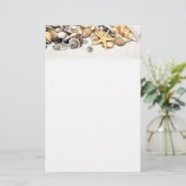 Zeeshells Briefpapier (Staand voorkant)