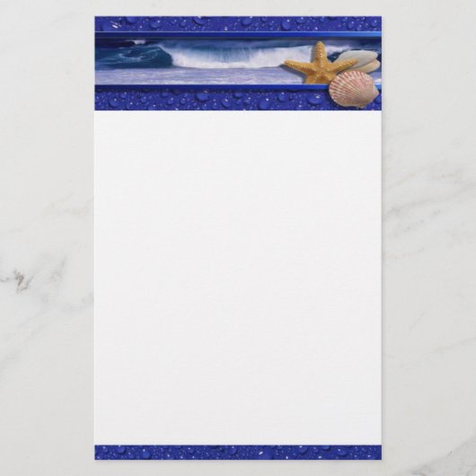 Zeeshells Briefpapier (Voorkant)