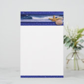 Zeeshells Briefpapier (Staand voorkant)