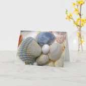 Zeeshells Christelijke Vriendag Kaart (Gele Bloem)