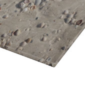 Zeeshells in de Wet Sand Snijplank (Hoek)
