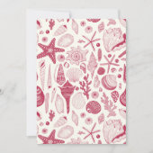 Zeeshells in Viva Magenta - Kleur van het jaar 202 (Voorkant)