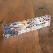 Zeeshells Naambordje (Zijkant)