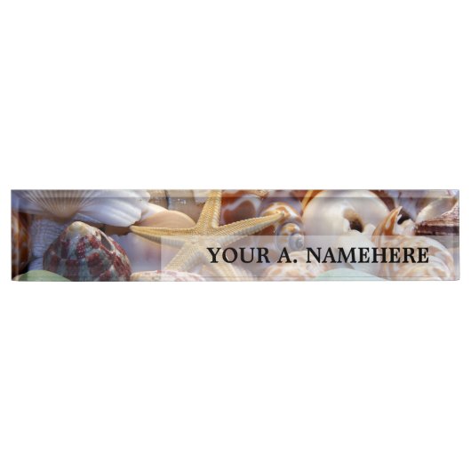 Zeeshells Naambordje (Voorkant)