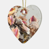 Zeeshells op de strand | Foto van Turks- en Caicos Keramisch Ornament (Links)