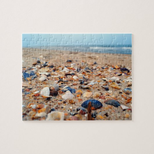 Zeeshells op de strand Puzzle Legpuzzel (Horizontaal)
